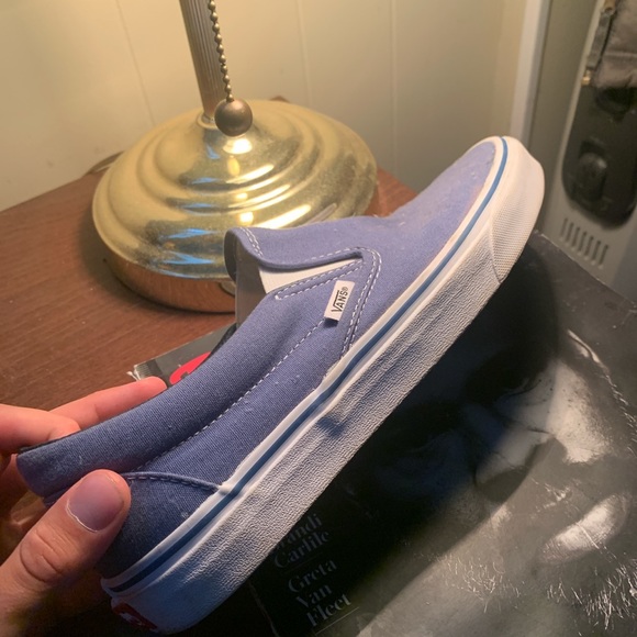 Blue slip on vans - Picture 2 of 2